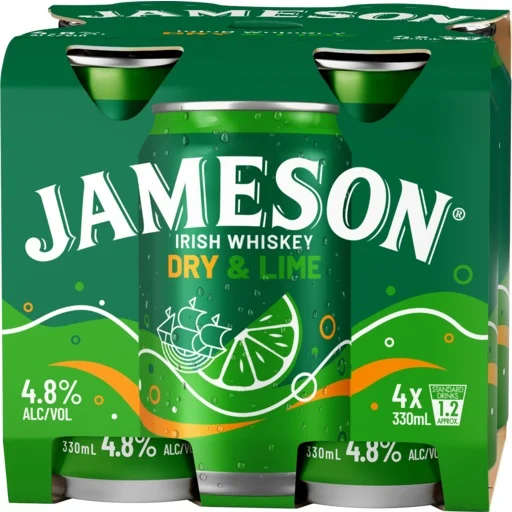 Jameson се завръща в RTD сегмента с по-голямо кенче Ginger Ale & Lime
