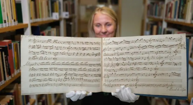 Светът отново пощуря по Моцарт 1 Новооткритата творба на Моцарт.