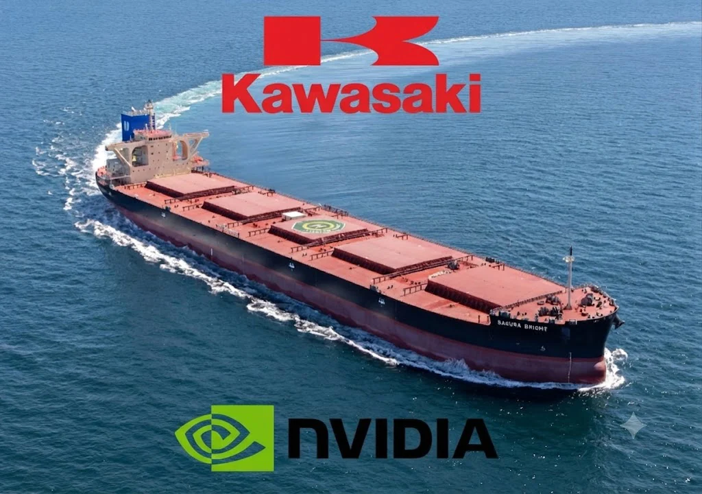 Nvidia и Kawasaki Heavy Industries създават AI роботи за корабостроителната индустрия