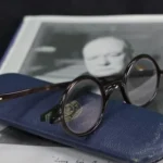 Очила кръгла рамка костенурка сър Уинстън Чърчил 1954