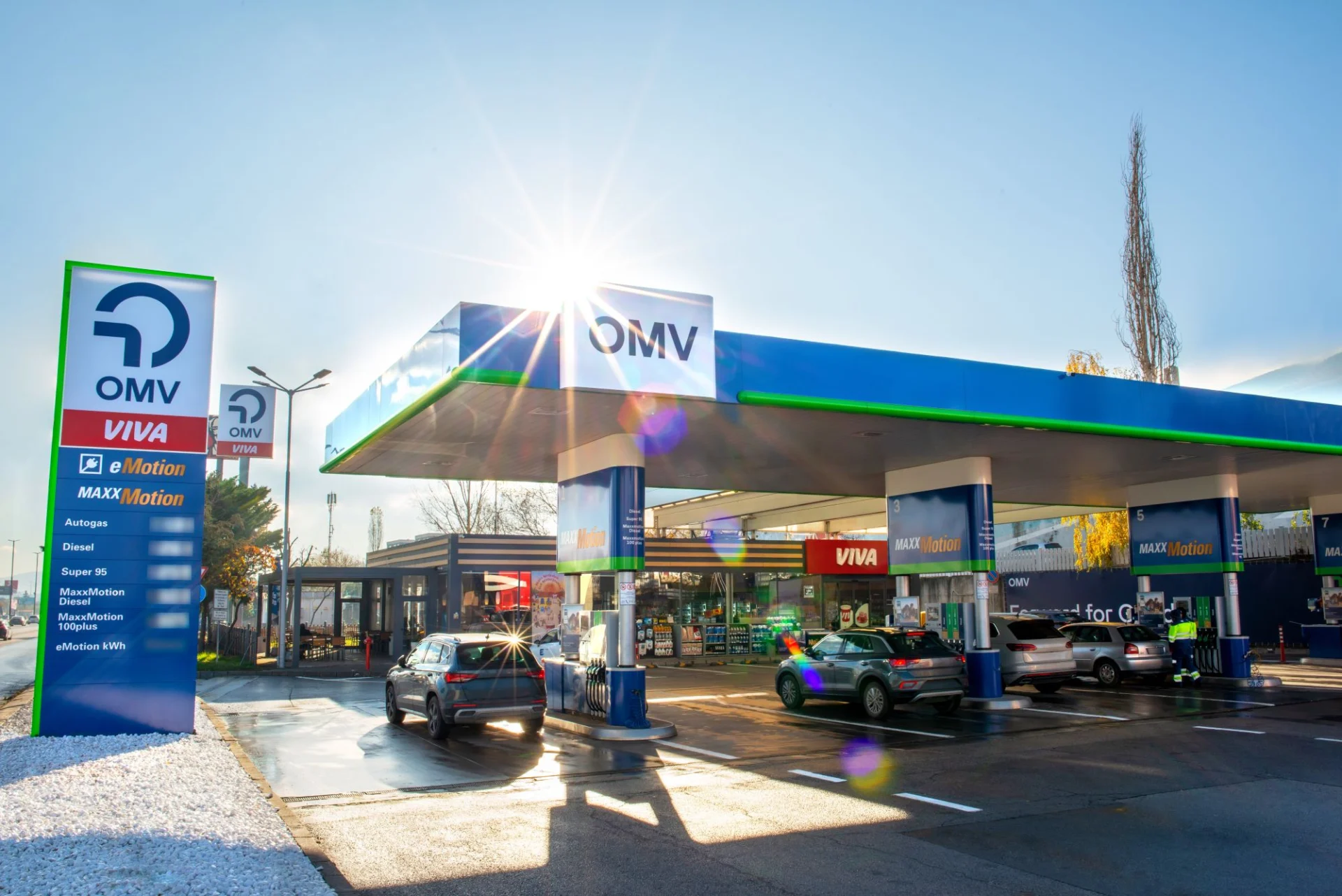 OMV България бензиностанция OMV Boyana