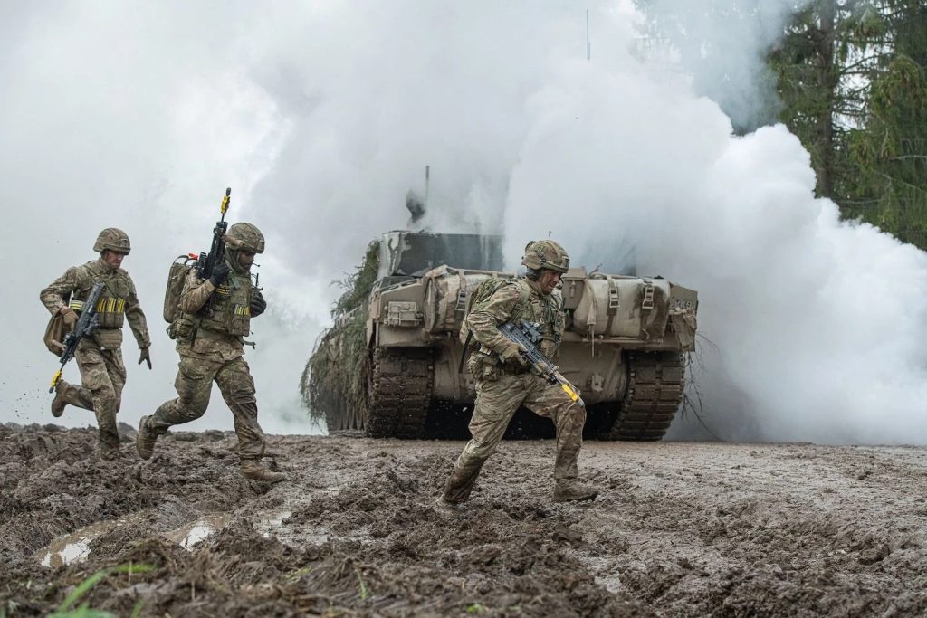 В Естония се провежда учение на НАТО - "Пролетна буря" 4 otan