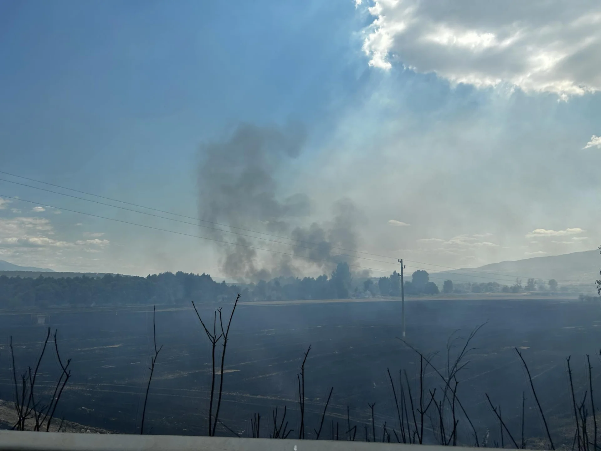 Бобошево, пожар