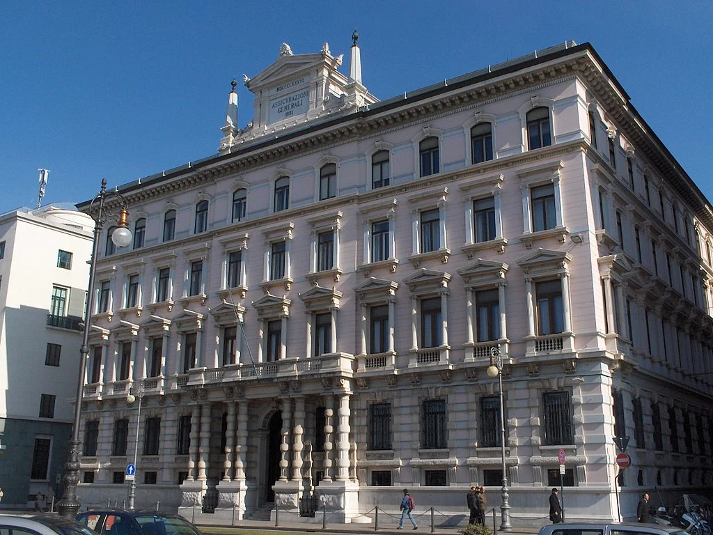 Palazzo Generali, Headquarter Assicurazioni Generali Company