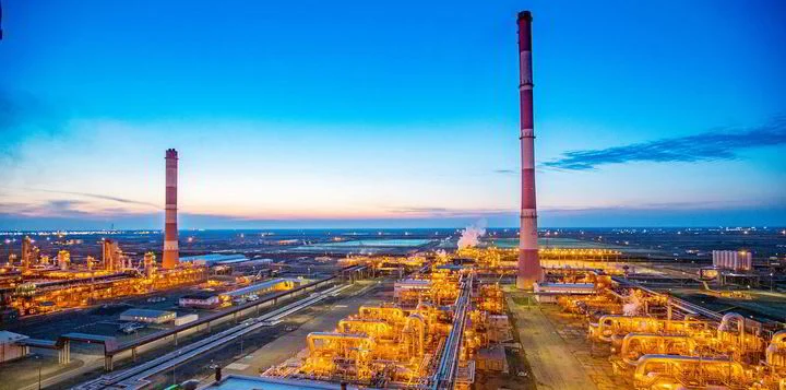 петролно находище Тенгиз в Казахстан