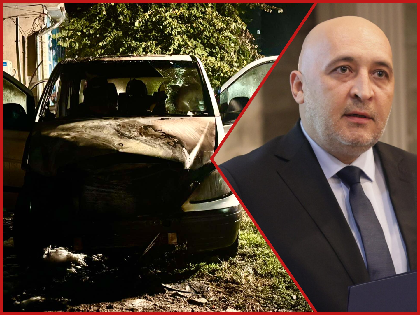 Подпалиха две служебни коли на ДПС в Търговище, а кметът на Кърджали Ерол Мюмюн алармира за полицейско насилие