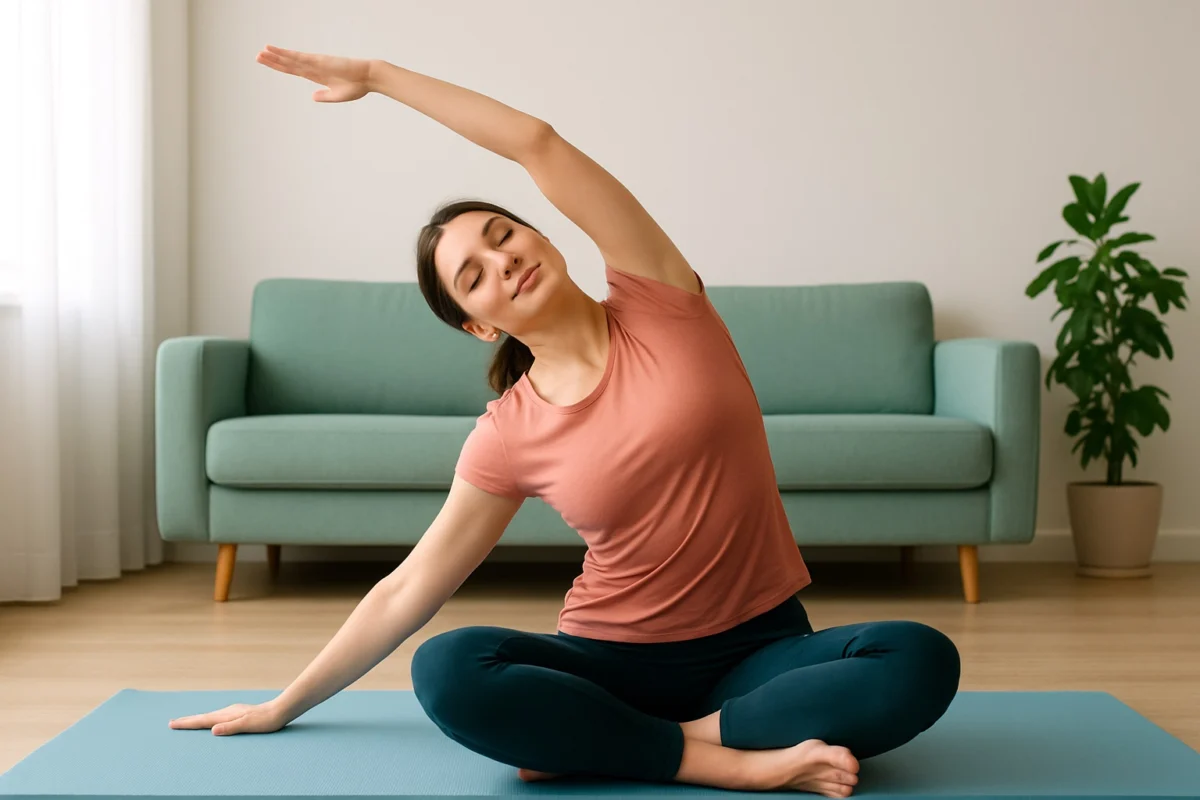 Пет лесни Пилатес упражнения, които можете да правите у дома, за да запазите гъвкав гръб с напредването на възрастта