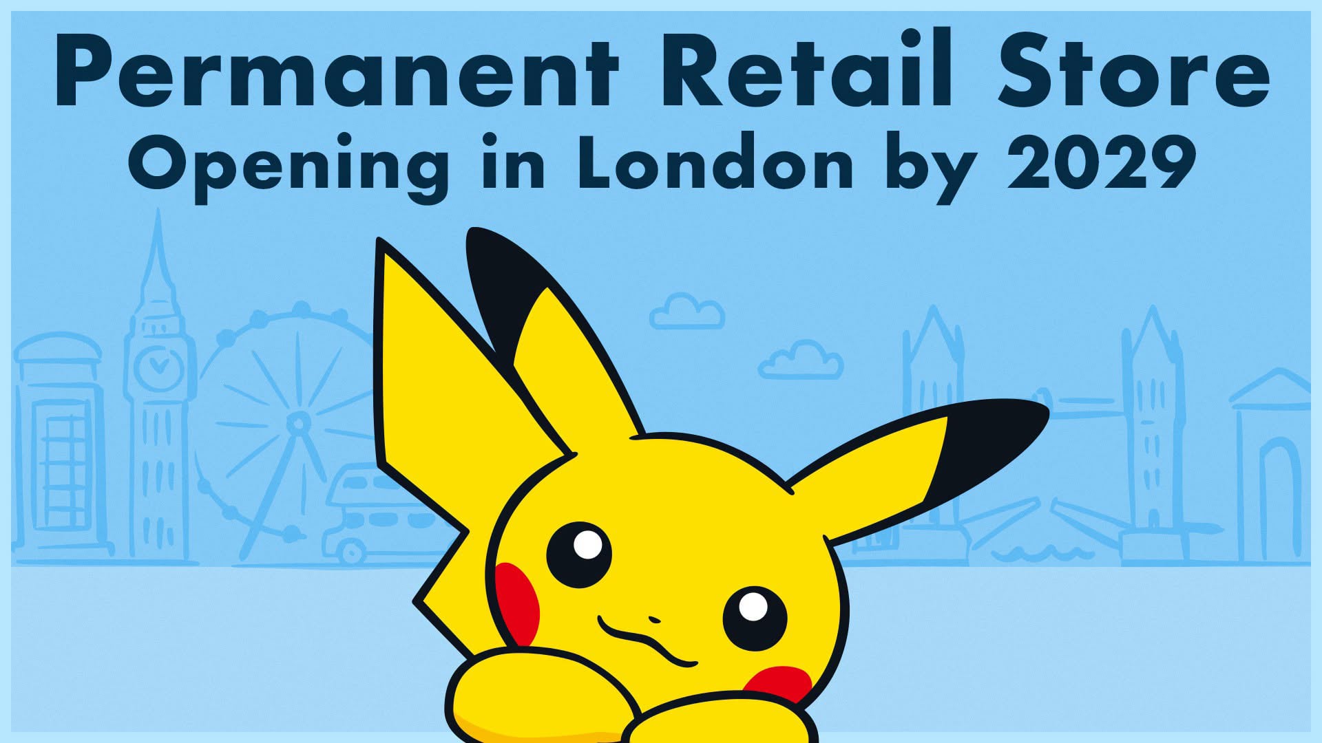 Pokémon отваря първия си постоянен магазин извън Азия в Лондон