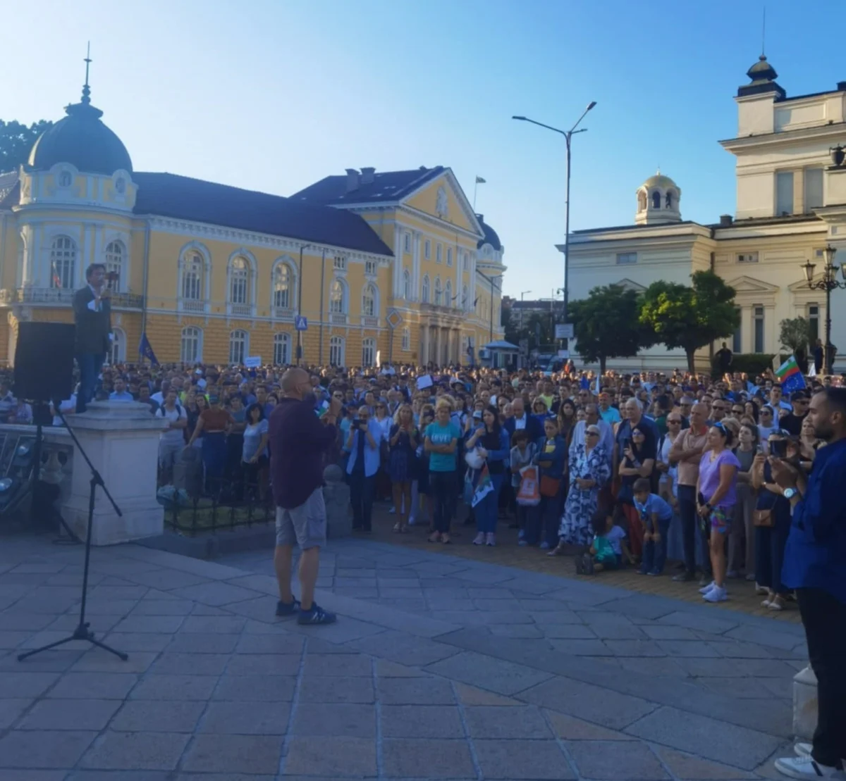 poreden protest v podkrepa na blagomir koczev