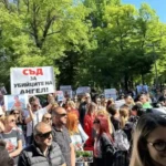 Възникна напрежение на протеста заради смъртта на 6-годишния Ангел от Пловдив