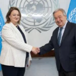 посланик Гергана Караджова ООН Антониу Гутериш