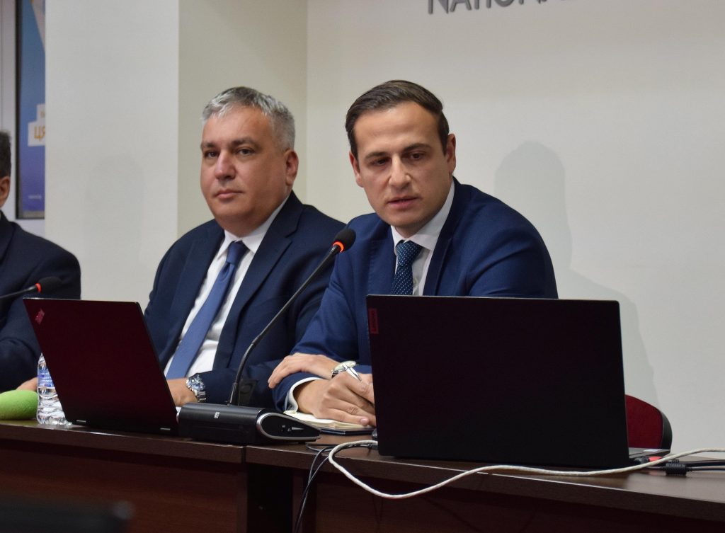 председател НСИ Атанас Атанасов и зам-председател Свилен Колев