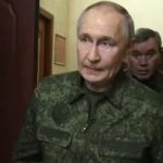 Путин - Курска област - военна униформа - Русия