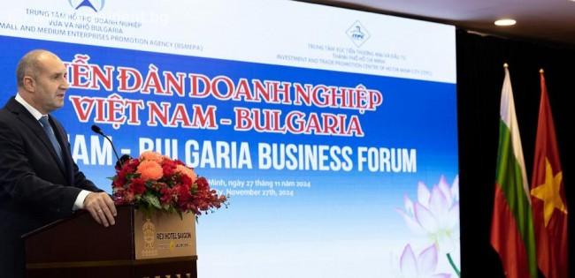 България и Виетнам имат потенциал за съвместни научни изследвания, заяви Радев