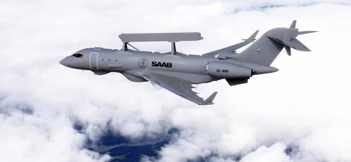saab globaleye airborne early warning and control