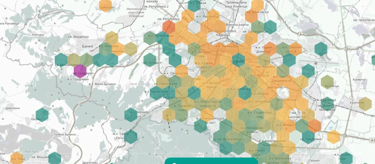 В редица квартали на София въздухът е замърсен над нормата заради пожара в Костинброд