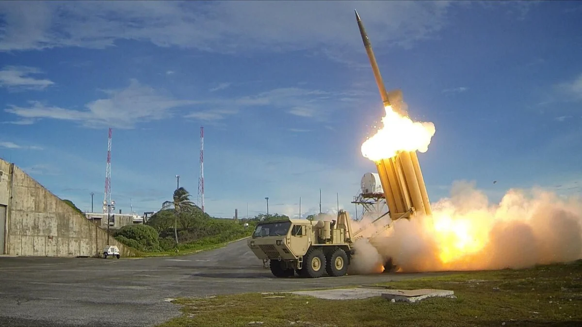 sistemata za terminalna visokoplaninska otbrana thaad terminal high altitude area defense us army