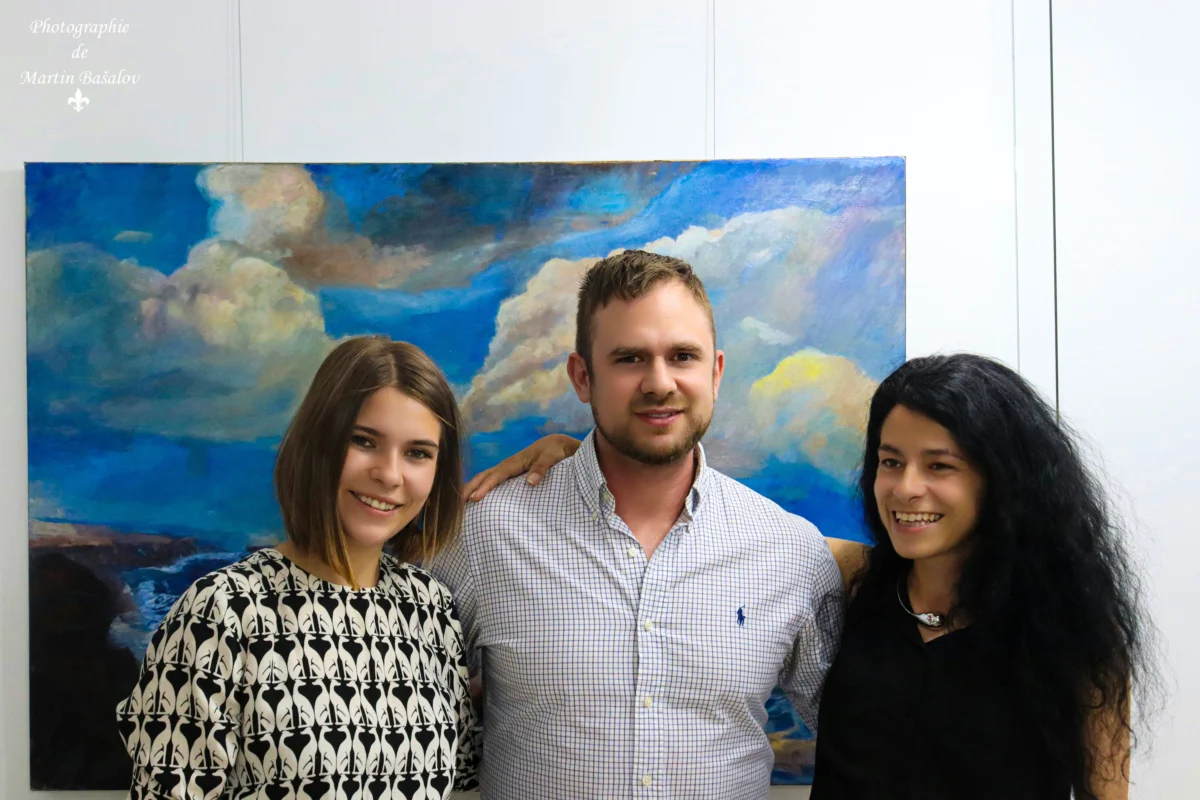 Ангелина Христова, Ян Новаков и Владимира Кръстева. 