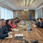 Министър Коритарова обсъди разширяването на Столичния околовръстен път с кмета на София Васил Терзиев