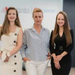 Станимира Пашова, Главен изпълнителен директор, Даниела Бойчева, Директор „Бизнес развитие – офис и индустриални площи“, Йоанна Димитрова, Мениджър „Офис площи“ Cushman & Wakefield Forton