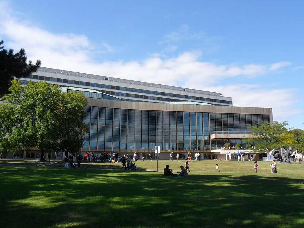 sthabkvartirata na unctad se namira v dvorecza na nacziite v zheneva un building e view