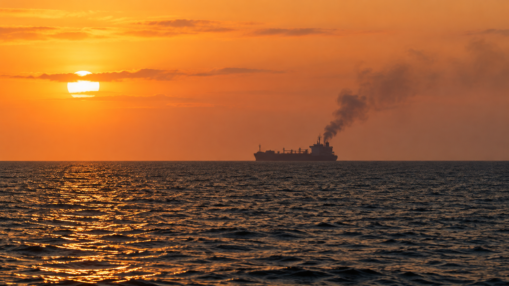 Осем души са в неизвестност след пожар на кораб в Черно море край Румъния