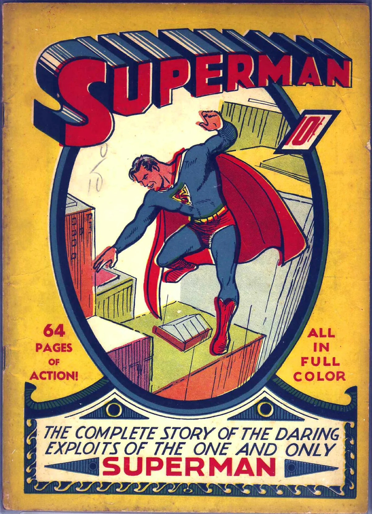 Комиксът Superman No. 1 от 1939 г. продаден на търг за рекордните 7.6 млн. долара