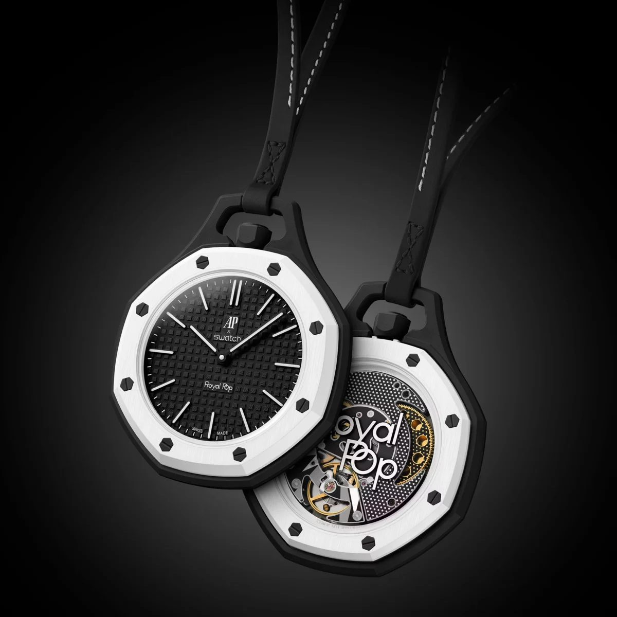 Audemars Piguet и Swatch създадоха „Royal pop“ джобен часовник за 400 долара