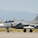 Swedish_JAS-39_Gripen_landing SAAB