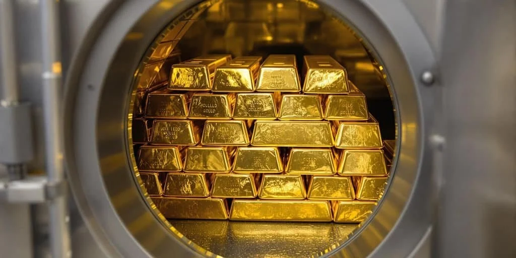 Препускащите цени на златото принуждават трезорите да орязват застрахователното покритие