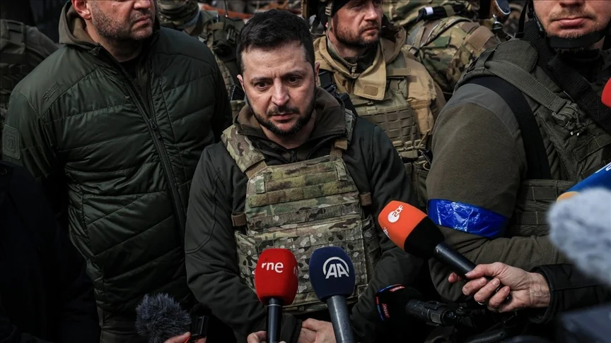 В интервю за "Блумбърг" Зеленски поиска замразените руски активи