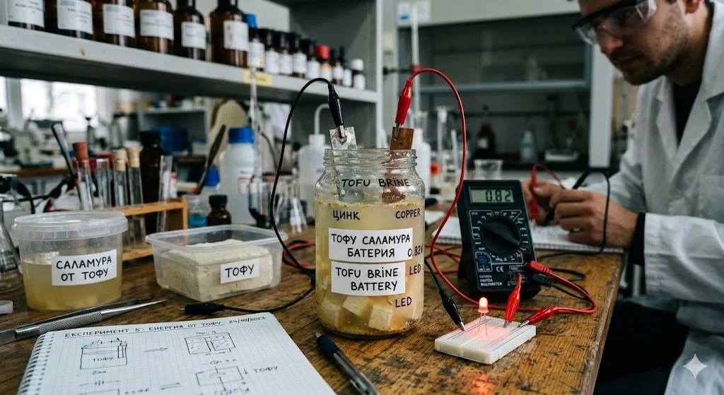 Еко-батерия с тофу : Китай води световната надпревара за иновативни батерии