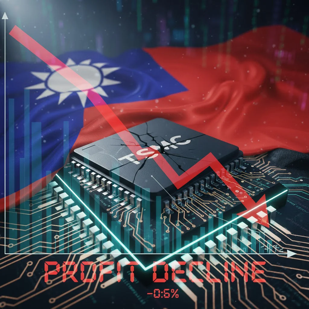 TSMC отчете забавяне на ръста на приходите - сигнал за охлаждане на пазара за AI