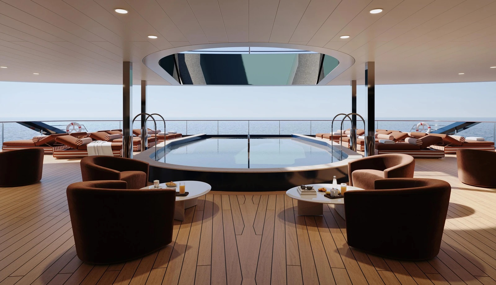  Orient Express показва новия си круизен транспортен съд, който ще отплава през 2026 година 