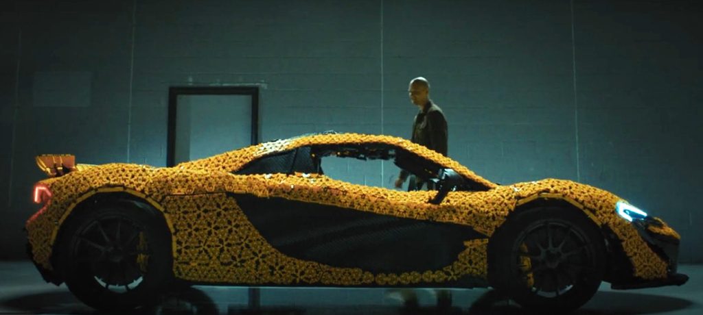 McLaren и Lego тестват хиперкола Lego P1 в реален мащаб