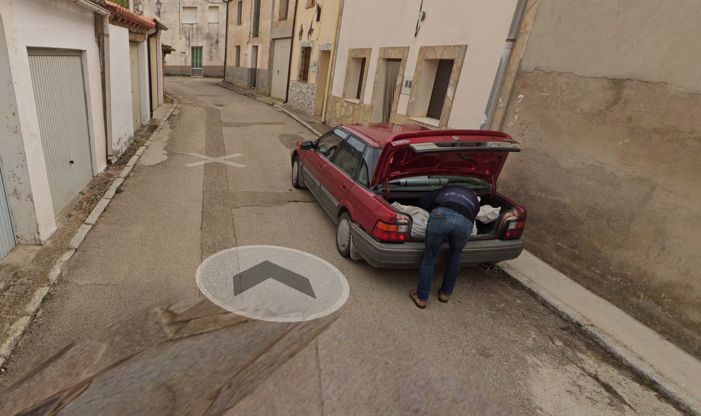 Google Street View заснема жизненоважна улика в испански случай на изчезнал човек