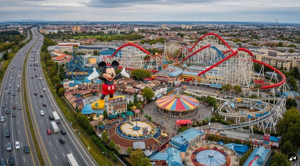 Възможно е индийският „Дисниленд“ да изглежда по този начин.