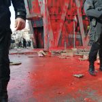 Протест срещу еврото блокира "Раковска" пред Дома на Европа