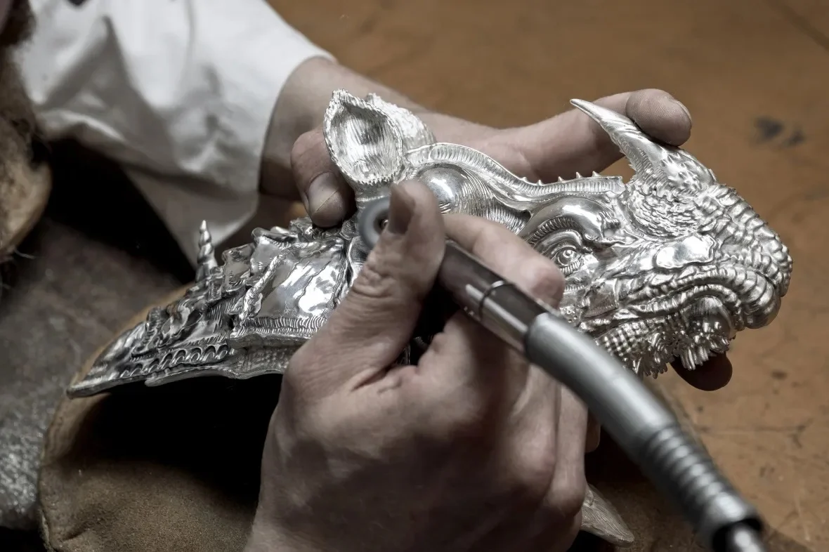 British Museum и Asprey Studio превръщат "Носорога" на Дюрер в сребърни скулптури с блокчейн произход