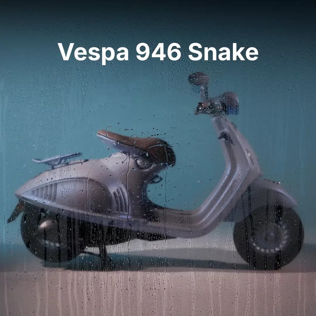 Vespa със специален скутер в чест на китайския календар 1 Vespa