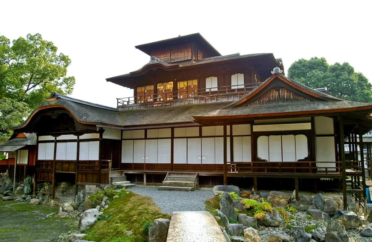 Японски дом, построен съобразно Сакия-зукури.