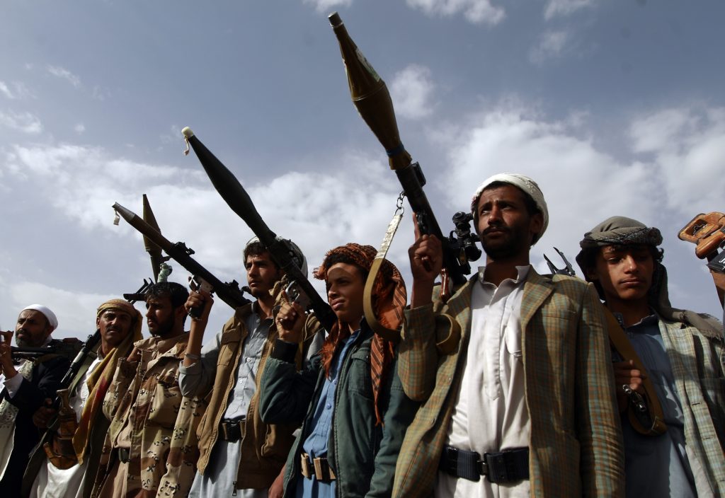 yemen houthi fighters afp