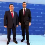 Зам-министърът на финансите Методи Методиев председателят на КФН Васил Големански