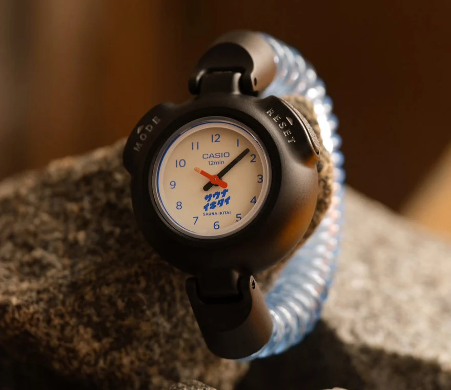 Casio представя новия Sauna Watch - стилен дизайн и технологична издръжливост