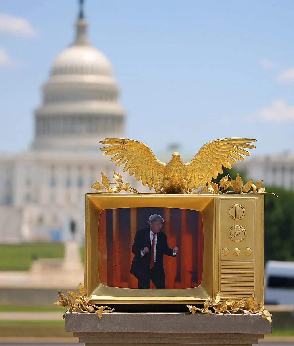 Нова инсталация "Свобода на изразяване" осмива Тръмп в центъра на Вашингтон