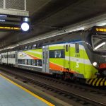 Влак-на-Миланската-крайградска-ЖП-услуга-Milano стачка