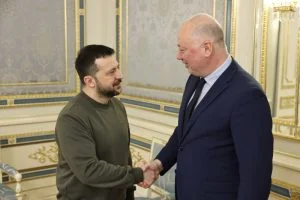 Володимир Зеленски и Росен Желязков, Зеленски
