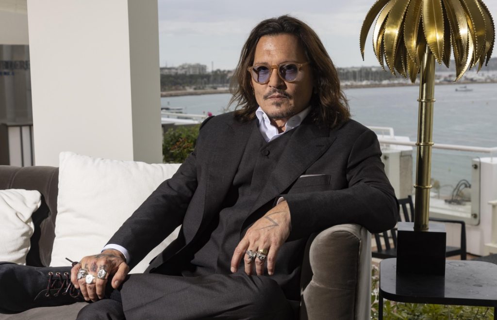 Джони Деп на Филмовия фестивал в Кан.