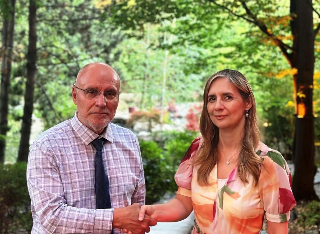 Гуверньорът на БНБ Димитър Радев се срещна с колежката си от РСМ г-жа Анита Ангеловска-Бежоска 6 димитър радев