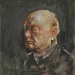 Ескиз на портрет на уинстън чърчил